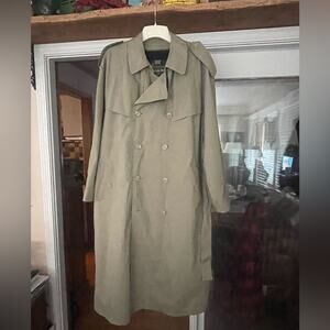London Fog men’s vintage trench coat.